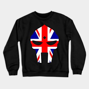 Doom mask #1: union jack Crewneck Sweatshirt